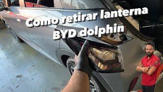 Como retirar lanterna traseira BYD dolphin [upl. by Laemsi]