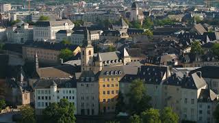 Luxembourg 4k Europe Tour Drone Footage From Above A Travel Tour UHD [upl. by Yanahc]