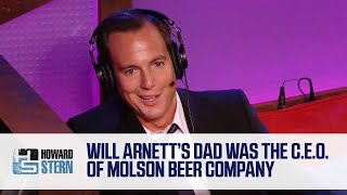 Will Arnetts Dad Was the CEO of Molson Beer 2010 [upl. by Yim]