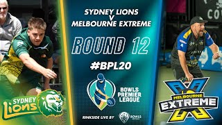 BPL20  Round 12  Sydney Lions vs Melbourne Extreme [upl. by Shaylyn]