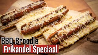 BBQ Broodje Frikandel Speciaal  Simpel amp Lekker [upl. by Sheldon]