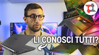 MIGLIORI NOTEBOOK GAMING e quelli SEGRETI [upl. by Nnayrb]