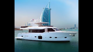 Silo 82ft25m 55 Person capacity  Flame Yachting Luxury Yacht charter in dubai [upl. by Kellia499]