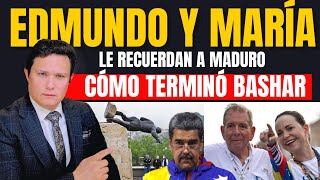 EDMUNDO Y MARÍA LE ASOMARON A MADURO LO QUE LE ESPERA SI NO DEJA EL PODER PROGRAMA COMPLETO [upl. by Isaiah]