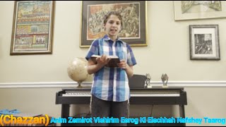 How To Sing Anim Zemirot Transliterated [upl. by Noryt]