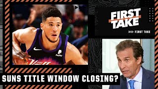 Why Mad Dog doesnt think the Suns title window is closing  First Take [upl. by Nauqal831]