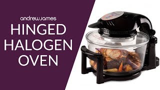 Andrew James Hinged Halogen Oven [upl. by Eltsirc]