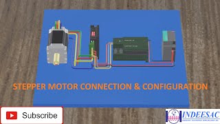 How to correctly connect a stepper motor driver with any plcComplete Guide [upl. by Akcinahs800]