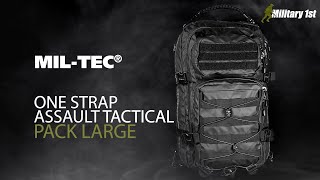 MilTec One Strap Assault Pack Large [upl. by Hungarian]