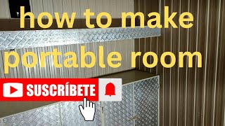 How to Make portable room farhannasim2771 diy [upl. by Shaina]