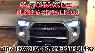 Switchback White  Amber Turning Signal on 4Runner TRD Pro 【10】 [upl. by Farland390]