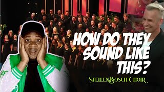 Stunning Performance  BABA YETU by STELLENBOSCH UNIVERSITY CHOIR video reaction southafrica [upl. by Ykroc]