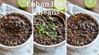 Instant Pot Cuban Black Beans [upl. by Oswin86]