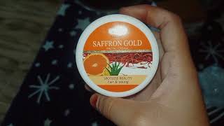 Sunny herbals saffron gold facial cream l MRRKampQW 💗 [upl. by Einned869]