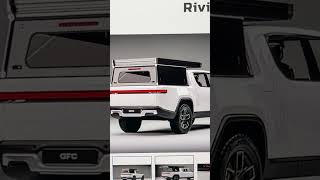 First thoughts on the GFC r1t camper topper rivian offroading [upl. by Adnwahsor449]