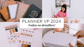 Planner VP 2024 capas tour pela parte interna e todos os detalhes [upl. by Fablan]