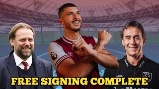 BREAKING Guido Rodríguez Signs For West Ham On A Free Transfer [upl. by Newob79]