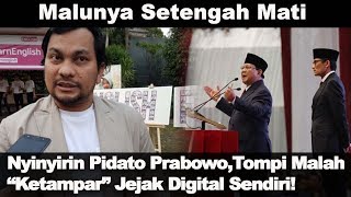 Nyinyirin Pidato Prabowo Tompi Malah quotKetamparquot Jejak Digital Sendiri [upl. by Yelsel]