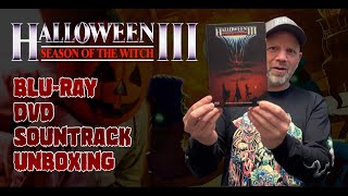 Halloween III Bluray Mediabook Unboxing [upl. by Aisatsan]