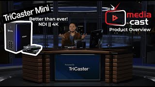 Product Overview Newtek Tricaster Mini 4K  NDI [upl. by Aleafar]