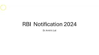 RBI Grade B 2024 Notification Out now [upl. by Menedez171]