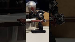 Black Templars painting day two update warhammer40k warhammer 40k blacktemplars shorts [upl. by Enirehtak]