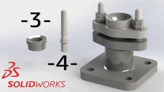 SolidWorks Çizim ve Montaj 3 Salmastra Kutusu Detaylı Anlatımlı [upl. by Goldman]