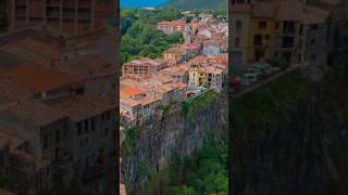 Castellfollit de la Roca A Medieval Spanish Village on a Cliff Part 1 [upl. by Elaen]