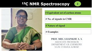 13C NMR spectroscopy Equivalent set of carbon atoms and nature of signal [upl. by Bencion]