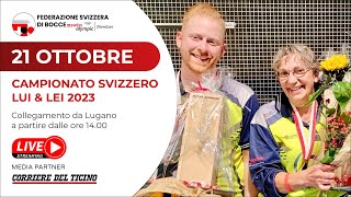 Campionato Svizzero Lui amp Lei 2023  Bocce  Lugano [upl. by Werdnael]