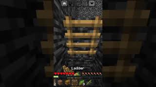 Trap in a Bedrock cage escape minecraft 😎😎😎☠️ [upl. by Yemac]