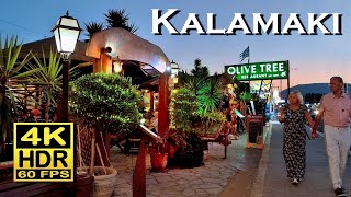 Kalamaki  Greece  Zakynthos in 4K 60fps HDR  UHD  Dolby Atmos 💖 The best places 👀 walking tour [upl. by Denny]