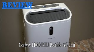 Costway 14000 BTU 4in1 Portable Air Conditioner Review  Watch before ordering [upl. by Denys]