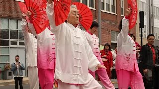 Rail Park in Philadelphia celebrates Lunar New Year with exciting festivities [upl. by Etteinotna]