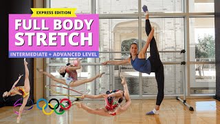 Stretch Like an Olympic Rhythmic Gymnast  23 MIN Full Body Stretch Routine [upl. by Nayrb199]