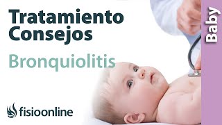 Bronquiolitis Tratamiento y consejos para ayudar a tu bebé [upl. by Elata]