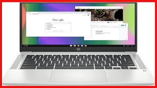 HP Chromebook 14 Laptop Intel Celeron N4120 4 GB RAM 64 GB eMMC 14quot HD Display Chrome OS 4K [upl. by Nire]