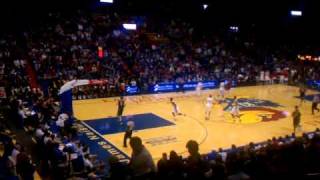 Rock Chalk chant vs Mizzou 272011 [upl. by Eeluj278]