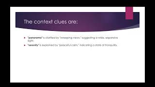 Context Clues Video Presentation [upl. by Ielhsa530]