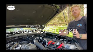 Ignition Controlled Anderson Plug Kit  Installation Guide on Next Gen Ford Ranger [upl. by Ellevehs444]