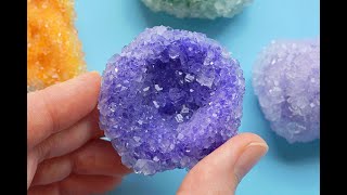 Borax Crystals  How to Make Borax Crystal Gems [upl. by Benioff]