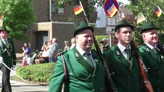 Brauchtum amp Tradition NRW  528 Schützenfest Bedburg Königshoven 2024 Morgenparade II [upl. by Moyer452]