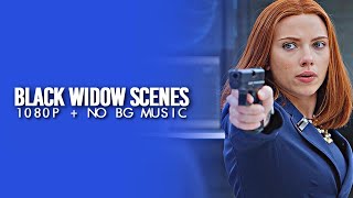 Natasha Romanoff Winter Soldier Scenes 1080pNO BG Music [upl. by Bigler]