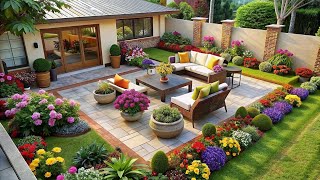 Transform Your Patio into a Floral Paradise with These Creative Flower Bed Designs [upl. by Naul]