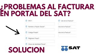 Problema al Generar Factura en el portal del SAT Versión 40 [upl. by Niarfe]