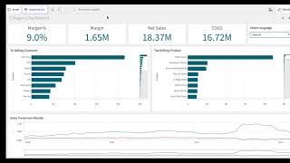 Qlik Sense Multilingual Work with language you prefer [upl. by Maddox70]