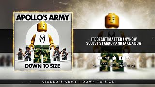 Apollos Army  Down To Size Official Lyric Video [upl. by Showker]