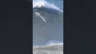 Most viewed Biggest Wave surfed on earth Nazare [upl. by Berard]