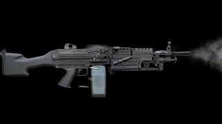 M249 Machine Gun  Sound Effect [upl. by Earas]