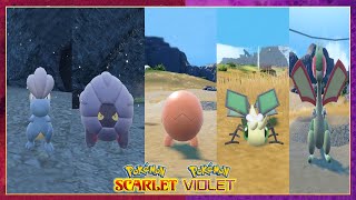 Pokemon Scarlet amp Violet BagonShelgonTrapinchVibrava amp Flygon Locations [upl. by Saxet694]